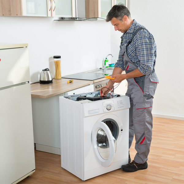 can you walk me through the steps of troubleshooting my washer issue in Duchouquet